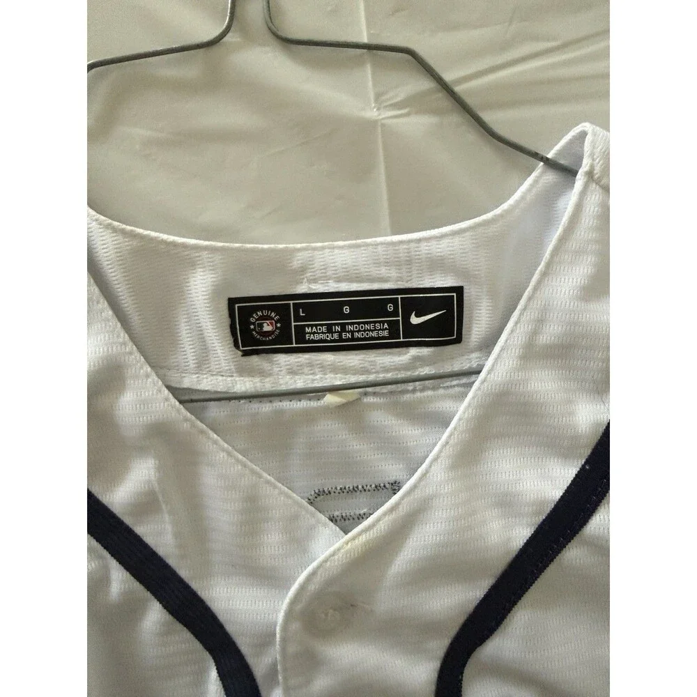 Nike Detroit Tigers Tarik Skubal #29 White MLB Baseball Jersey Men’s Large L